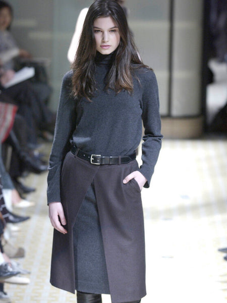 HERMÈS BY MARGIELA AW2002 CASHMERE DRESS