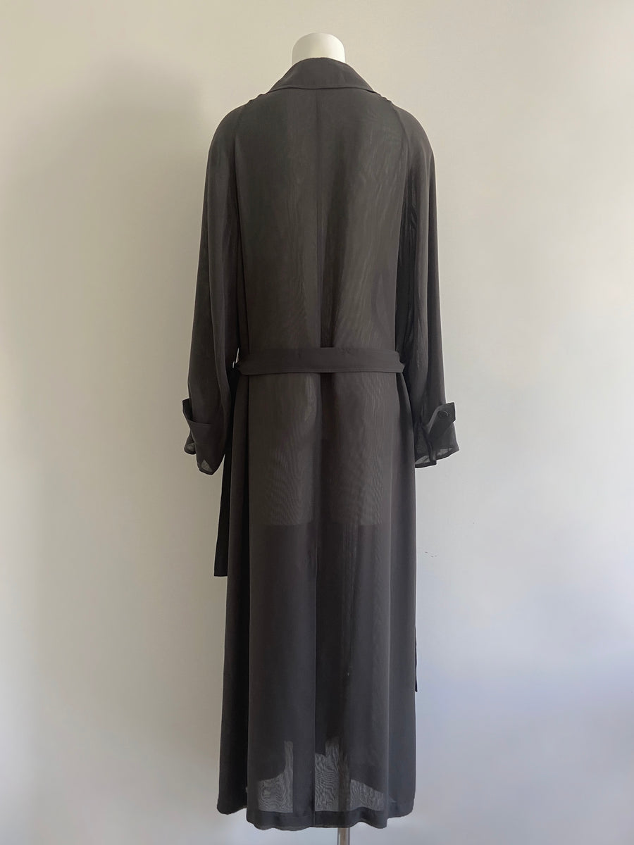 HERMÈS BY MARGIELA ICONIC SS1999 ANTI-PLUIE TRENCH COAT – MIES