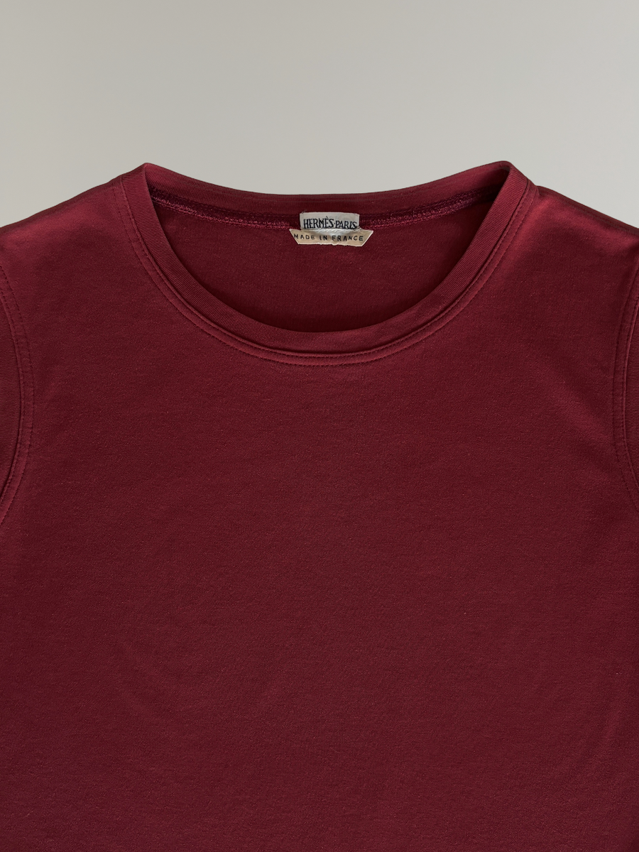 HERMÈS BY MARGIELA SS2001 SLEEVELESS JERSEY TOP – MIES