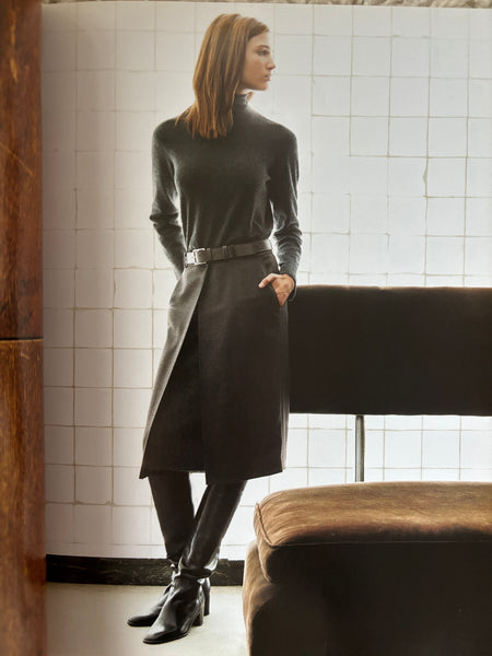 HERMÈS BY MARGIELA AW2002 CASHMERE DRESS