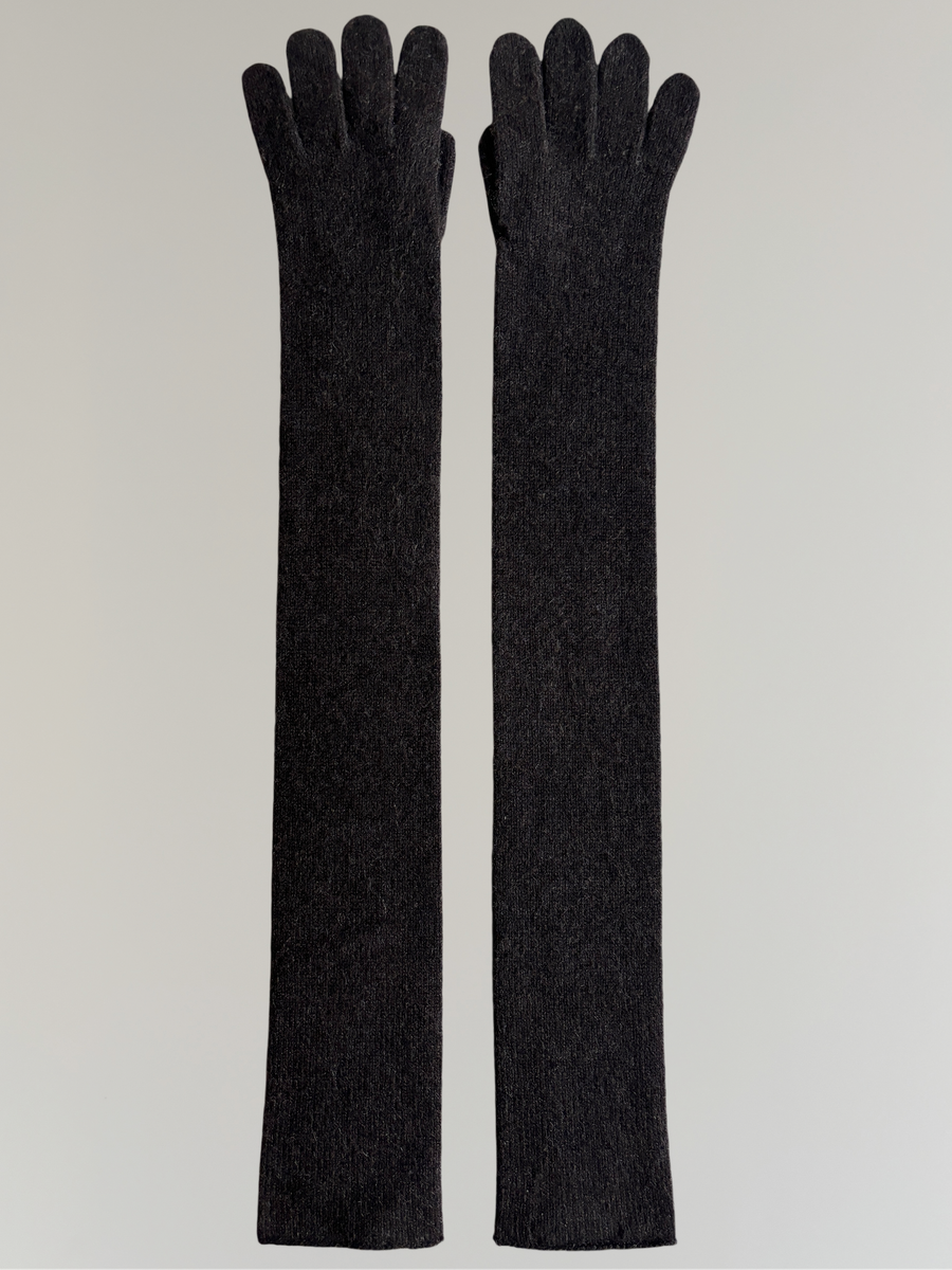 Hermès by Margiela cashmere globe HERMÈS BY MARGIELA CASHMERE AND SILK KNIT TOP – MIES