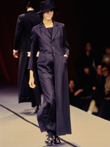 YOHJI YAMAMOTO AW1995 RUNWAY LONG WOOL COAT