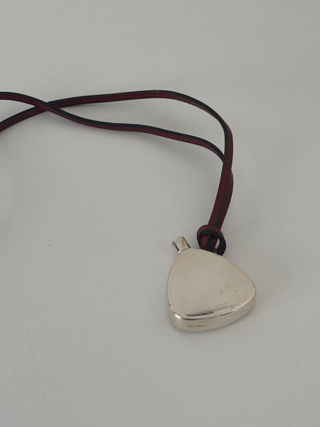 HERMÈS BY MARGIELA SILVER PERFUME BOTTLE NECKLACE