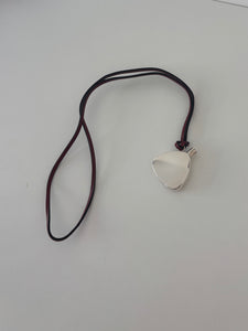 HERMÈS BY MARGIELA SILVER PERFUME BOTTLE NECKLACE