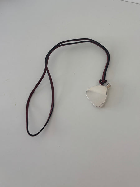 HERMÈS BY MARGIELA SILVER PERFUME BOTTLE NECKLACE