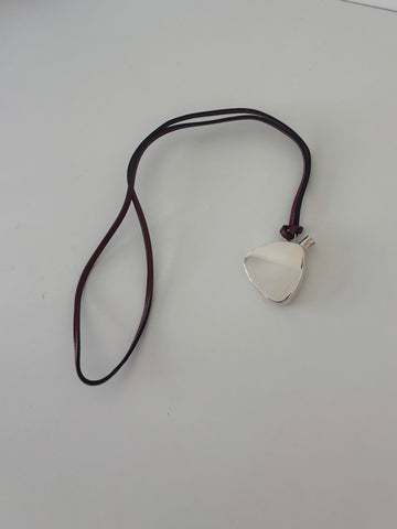 HERMÈS BY MARGIELA SILVER PERFUME BOTTLE NECKLACE
