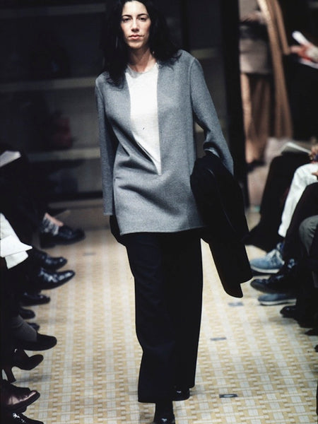 HERMÈS BY MARGIELA AW1998 LONG CAMEL HAIR SKIRT