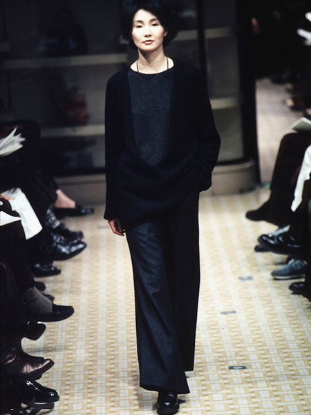 HERMÈS BY MARGIELA AW1998 VAREUSE CASHMERE AND SILK KNIT