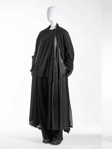 HERMÈS BY MARGIELA AW1998 LEATHER COAT