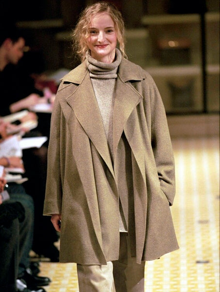 HERMÈS BY MARGIELA AW1999 DOUBLE CASHMERE COAT