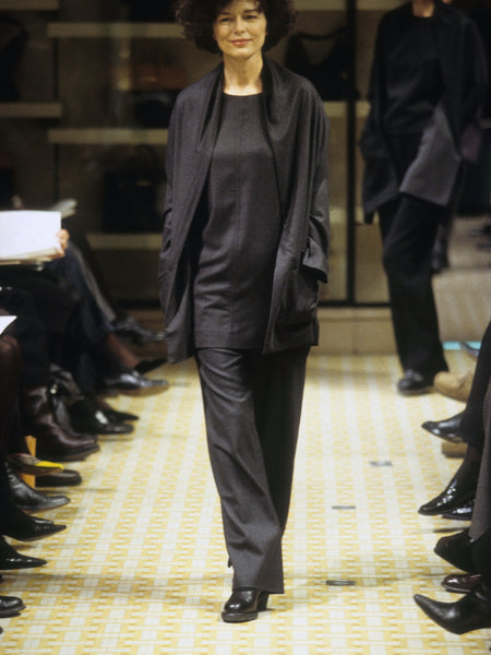 HERMÈS BY MARGIELA AW1999 WOVEN CASHMERE TUNIC
