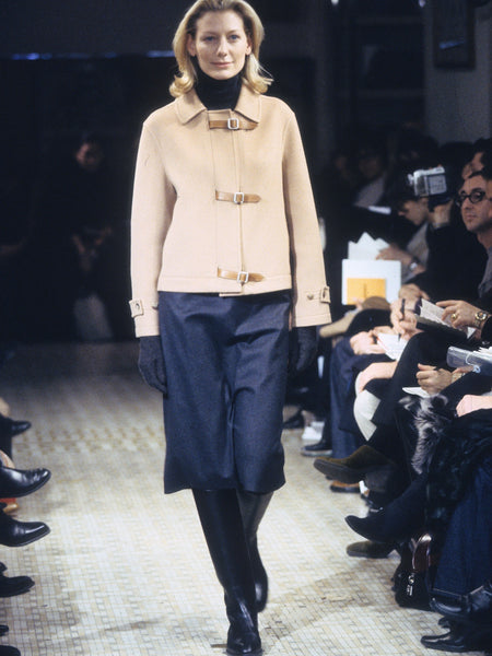 HERMÈS BY MARGIELA AW2000 TRANSFORMABLE SHORT COAT