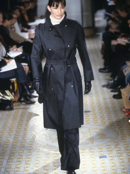 HERMÈS BY MARGIELA AW2001 MACKINTOSH TRENCH COAT