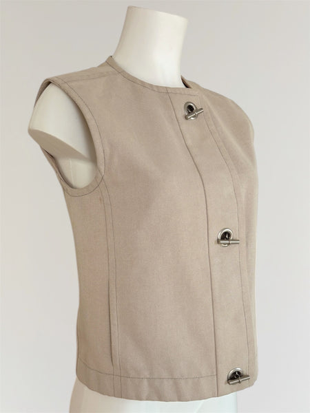 HERMÈS BY MARGIELA SS2002 'CHAÎNE D'ANCRE' SLEEVELESS VEST