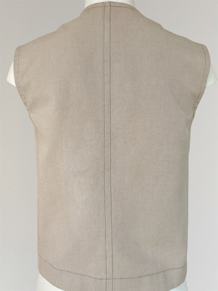 HERMÈS BY MARGIELA SS2002 'CHAÎNE D'ANCRE' SLEEVELESS VEST