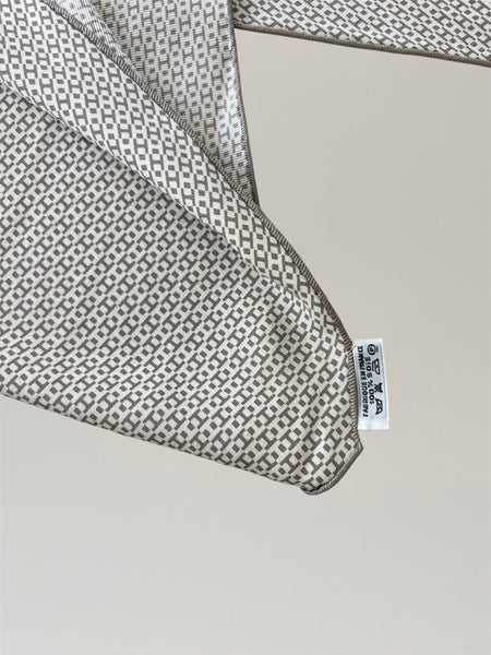 HERMÈS BY MARGIELA LOSANGE SILK SCARF