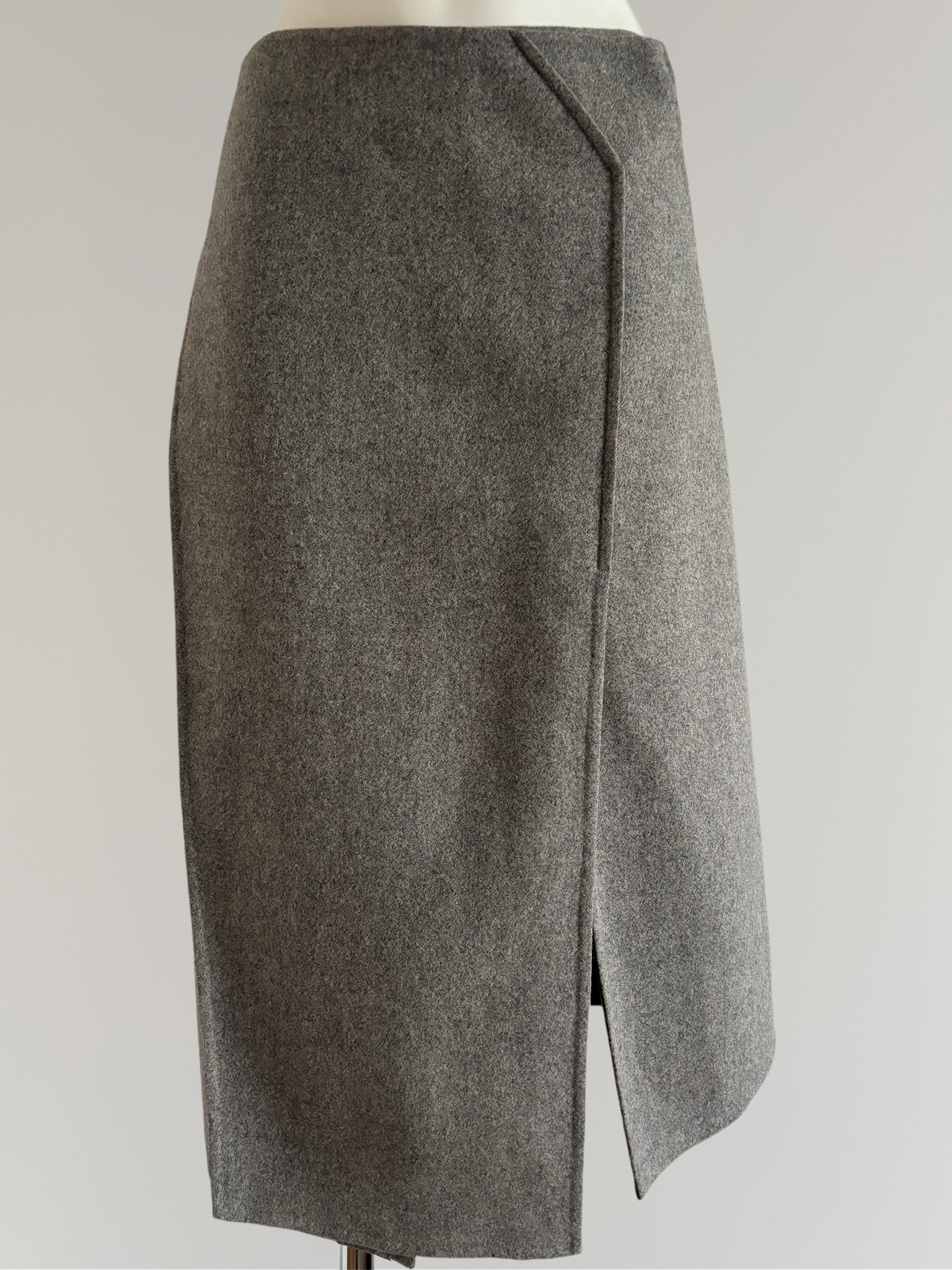 CÉLINE BY PHOEBE PHILO AW2014 DOUBLE FACE CASHMERE SKIRT