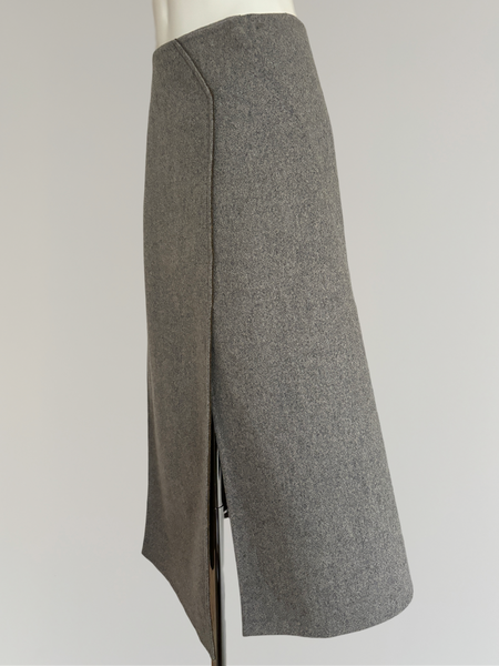 CÉLINE BY PHOEBE PHILO AW2014 DOUBLE FACE CASHMERE SKIRT