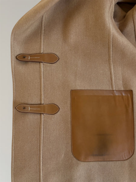 HERMÈS BY MARGIELA DOUBLE FACE CASHMERE COAT