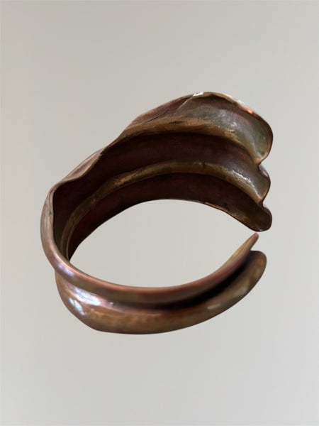 VINTAGE ROBERT LEE MORRIS COPPER CUFF