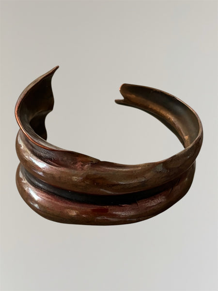 VINTAGE ROBERT LEE MORRIS COPPER CUFF
