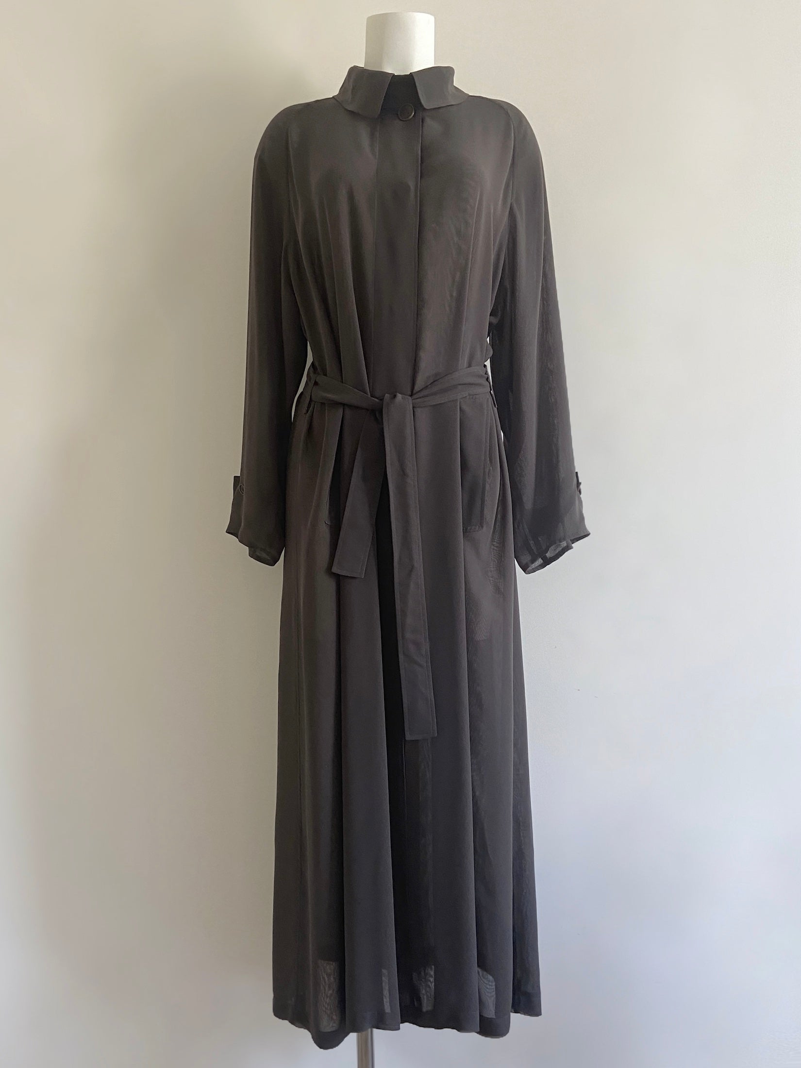 HERMÈS BY MARGIELA ICONIC SS1999 ANTI-PLUIE TRENCH COAT – MIES