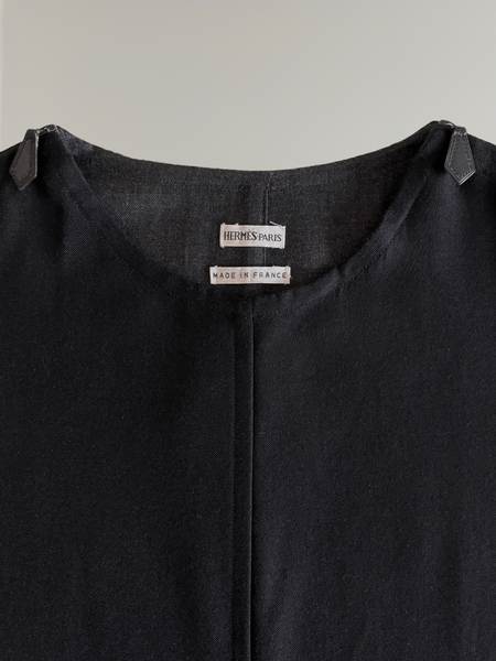 HERMÈS BY MARGIELA AW1999 WOVEN CASHMERE TOP