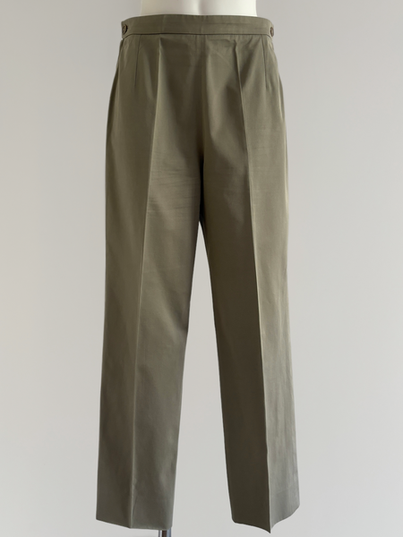 SS1999 HERMÈS BY MARGIELA HIGH WAIST COTTON PANT