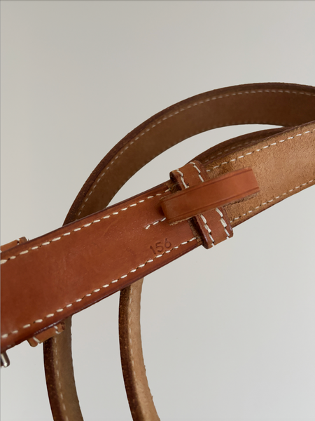 HERMÈS BY MARGIELA SS1999 ETRIVIÈRE DOUBLE TOUR BELT