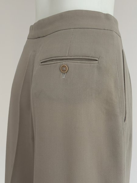 SS1999 HERMÈS BY MARGIELA WIDE WOOL TROUSER