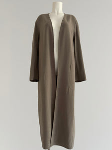 HERMÈS BY MARGIELA SS1999 LONG LIGHTWEIGHT COAT