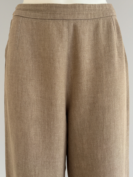 SS2001 HERMÈS BY MARGIELA WIDE LEG LINEN PANT