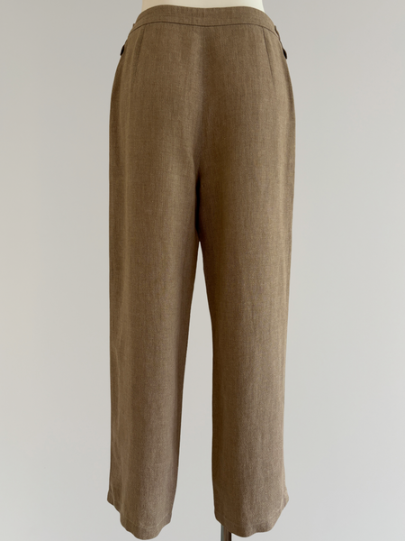 SS2001 HERMÈS BY MARGIELA WIDE LEG LINEN PANT