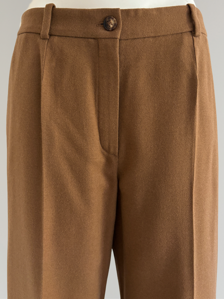 HERMÈS BY MARGIELA AW2003 CAMEL HAIR TROUSER