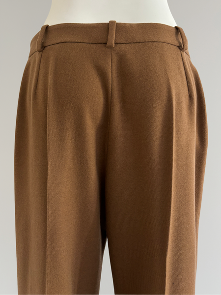 HERMÈS BY MARGIELA AW2003 CAMEL HAIR TROUSER