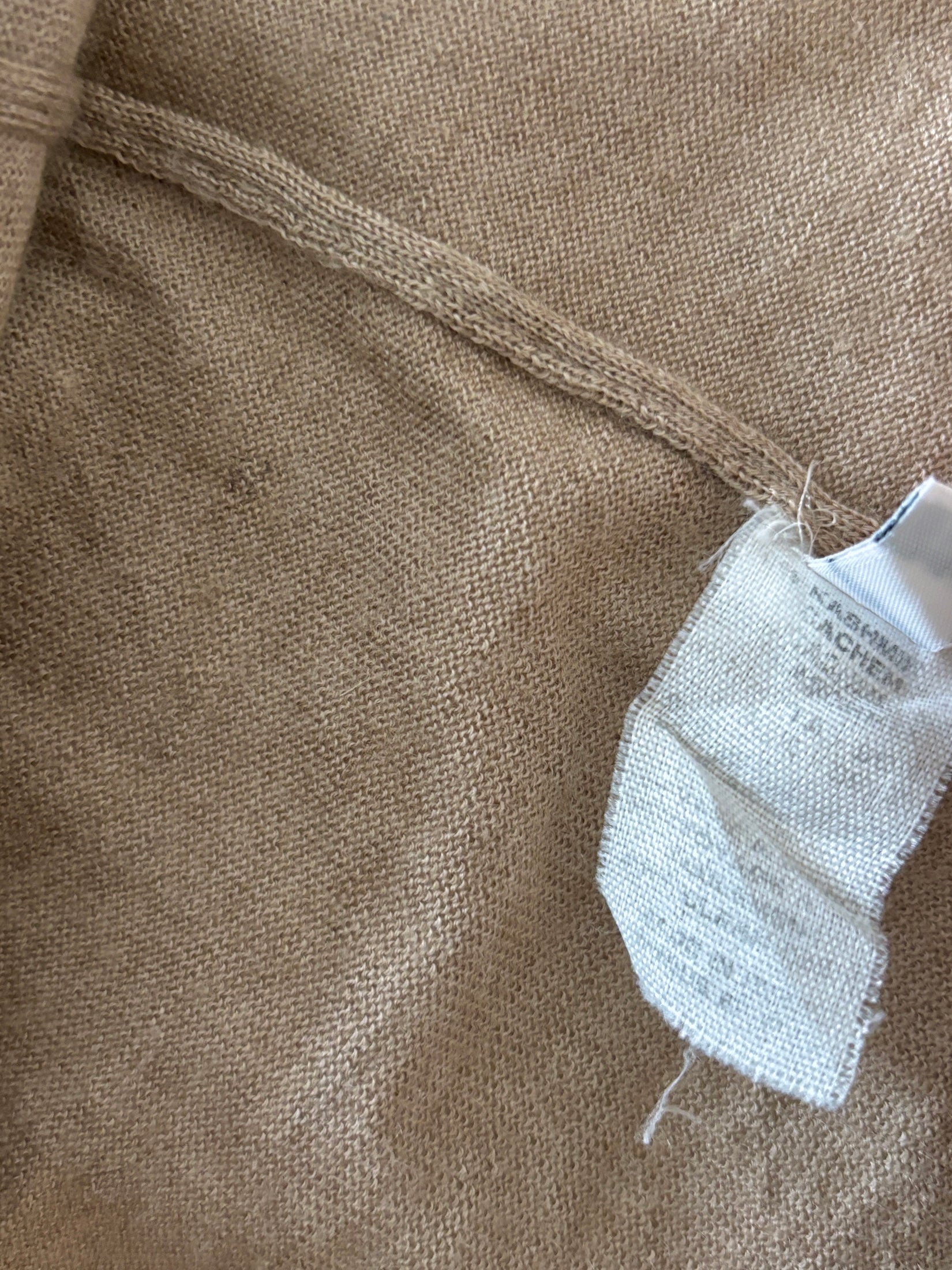 HERMÈS BY MARGIELA AW1998 VAREUSE CASHMERE AND SILK KNIT – MIES