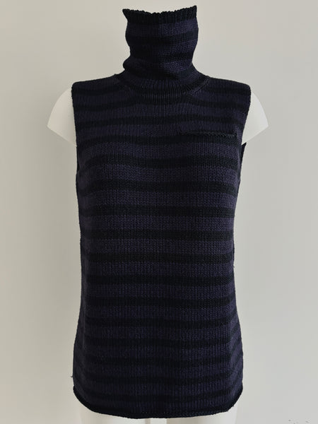 HERMÈS BY MARGIELA SS2000 HEAVY SILK KNIT TURTLENECK