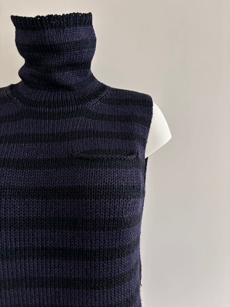 HERMÈS BY MARGIELA SS2000 HEAVY SILK KNIT TURTLENECK