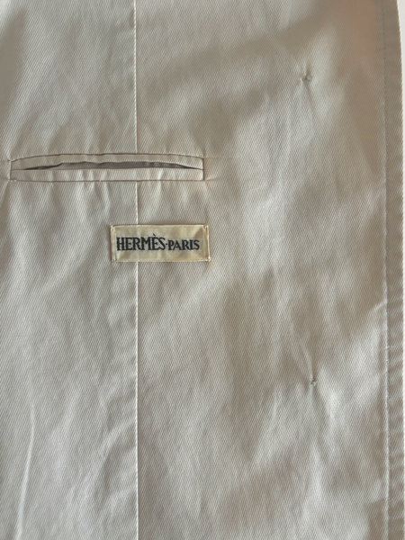 HERMÈS BY MARGIELA SS2000 COTTON TRENCH