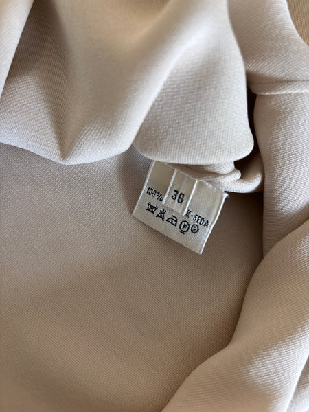 HERMÈS BY MARGIELA SILK VAREUSE SHIRT