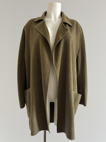 HERMÈS BY MARGIELA AW1999 DOUBLE CASHMERE COAT