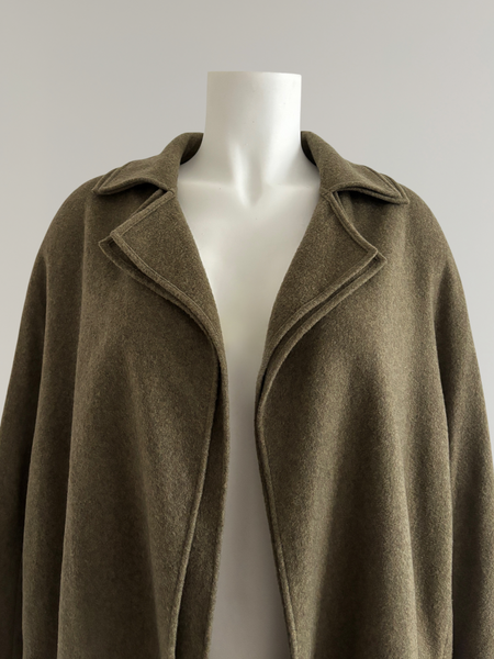 HERMÈS BY MARGIELA AW1999 DOUBLE CASHMERE COAT