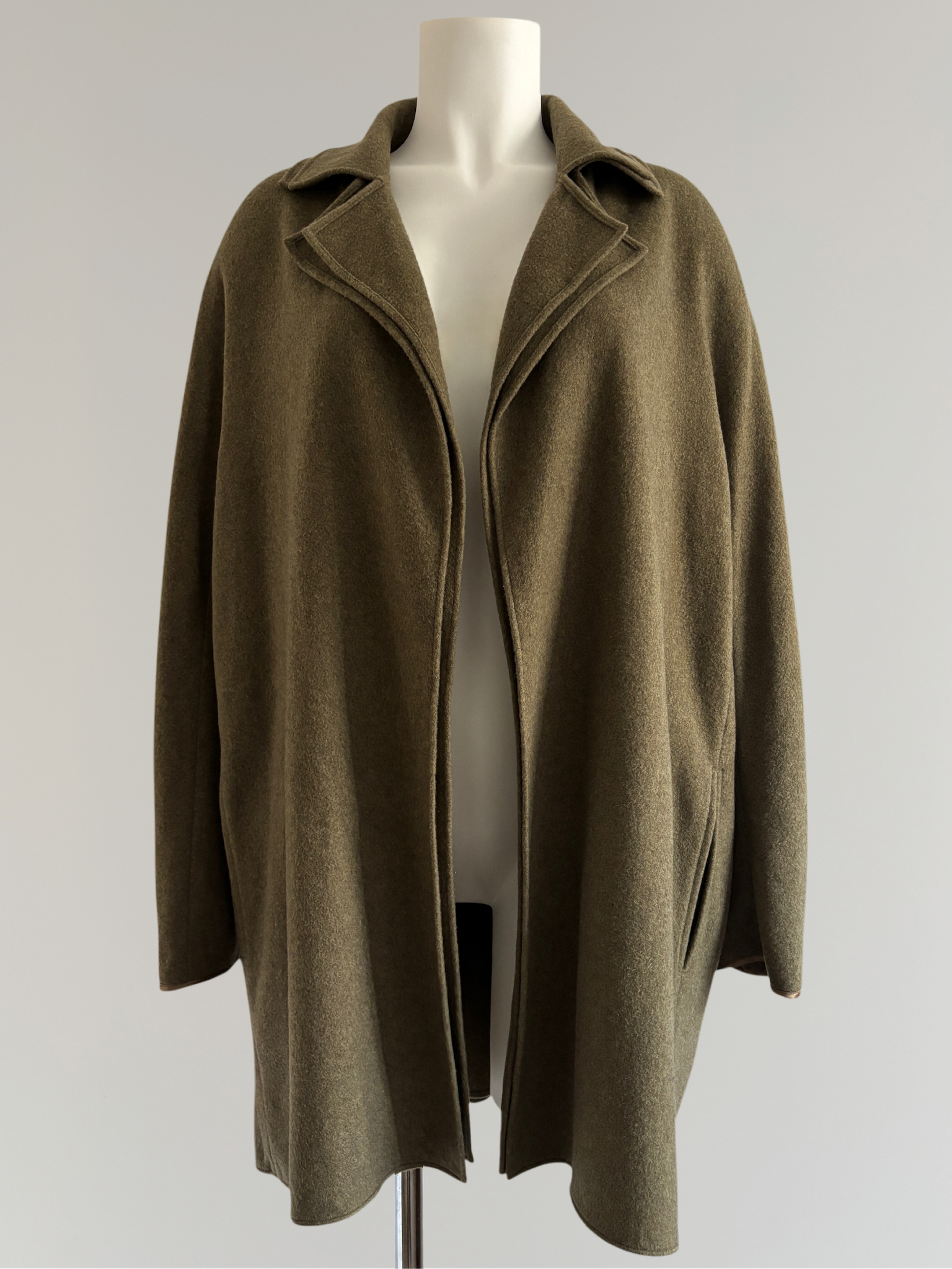 HERMÈS BY MARGIELA AW1999 DOUBLE CASHMERE COAT