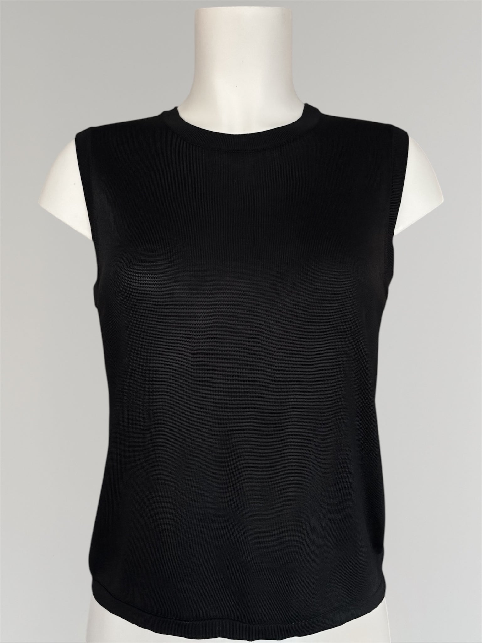 HERMÈS BY MARGIELA LIGHT VISCOSE KNIT TOP