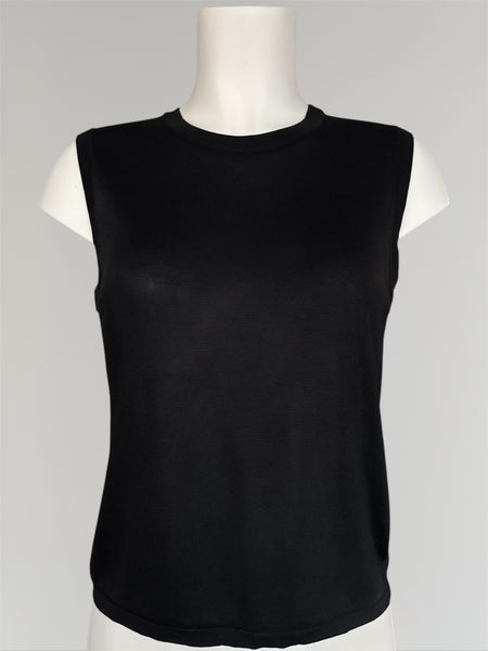 HERMÈS BY MARGIELA LIGHT VISCOSE KNIT TOP