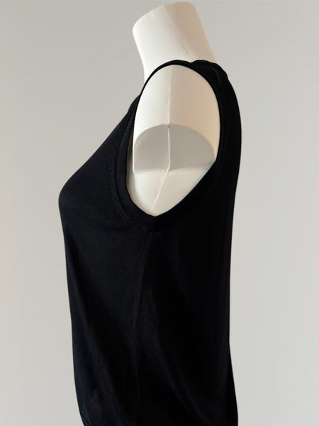 HERMÈS BY MARGIELA LIGHT VISCOSE KNIT TOP