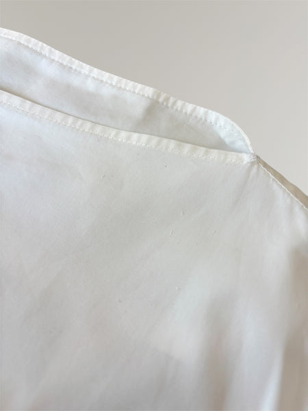 HERMÈS BY MARGIELA SS2000 BOAT NECK COTTON BLOUSE