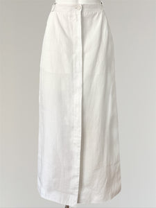 HERMÈS BY MARGIELA SS1999 LINEN SKIRT