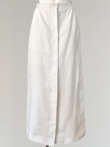 HERMÈS BY MARGIELA SS1999 LINEN SKIRT