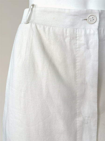 HERMÈS BY MARGIELA SS1999 LINEN SKIRT